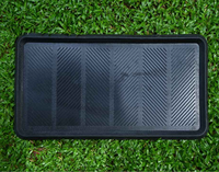 Hersteller Qualität Gummi Grill Fußmatten Anti-Rutsch-Eingang Dekorative Tür matte Für Eingangs dekoration zu erschwing lichen Preis