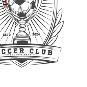 Création de badges et emblèmes personnalisés pour équipes de football, pour maillots, vêtements de sport, uniformes et accessoires vestimentaires - Product Image 4