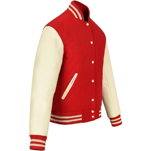 Custom Logo High Quality Winter Men's Baseball College <b>Jackets</b> Customized Color Wholesale Blank <b>Plain</b> <b>Varsity</b> <b>Jacket</b> for Men - Product Image 6