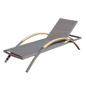 Chaise longue <span class=keywords><strong>d</strong></span>'extérieur en aluminium, service <span class=keywords><strong>de</strong></span> chaise longue <span class=keywords><strong>de</strong></span> plage, chaise longue <span class=keywords><strong>de</strong></span> piscine, chaise longue pliante en maille, chaise longue <span class=keywords><strong>de</strong></span> piscine <span class=keywords><strong>de</strong></span> resort - Product Image 1