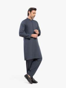Elegante Salwar Kameez Pakistaní para Hombre, Traje Islámico Tradicional para Bodas, Eid, Ropa Casual y Formal - Product Image 4