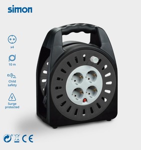 10m. Cavo prolungabile a 4 prese 3x1,5mm IP20 (Simon EX921401) - Product Image 2