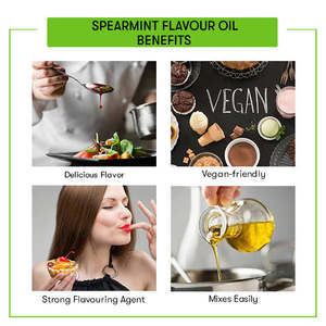 Huile aromatisante à la menthe verte, qualité supérieure, agents aromatisants - Product Image 4