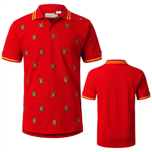 100% Cotton Men's Short Sleeve for Polo T-Shirts for Spring Summer Breathable Jersey <b>Fabric</b> Casual T-Shirt for Polo Style - Product Image 4