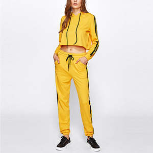 2024 femmes sweat à capuche et pantalon costume haute qualité coton tissu automne hiver survêtement 3D en relief impression meilleur prix dernier Style - Product Image 3