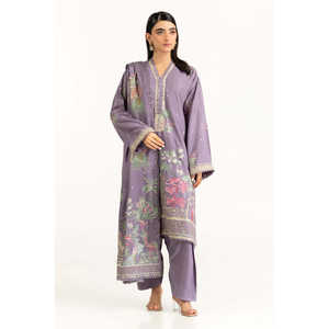 IUSTKSD-1065 Conjunto de Traje de Mujer de 3 Piezas en Seda Natural Bordada, Elegante y con Estilo - Product Image 3