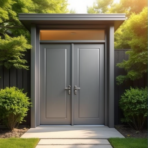 Puerta de Entrada Principal ZK Multiusos de Chapa de Acero H.2125mm W.875mm DIN Derecha RAL9010 HRMANN - Product Image 3