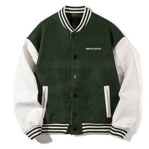 Chaqueta de invierno Letterman de etiqueta privada Chaqueta hecha de algodón de cantidad a granel Chaqueta de Letterman más popular - Product Image 1