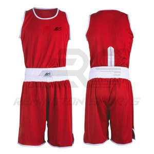ชุดชกมวยแห้งเร็วระบายอากาศได้ดีดีไซน์ชุดเครื่องแบบชกมวย - Product Image 1