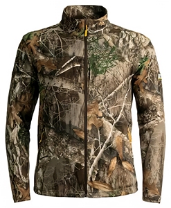 Veste d'hiver en softshell pour homme, en spandex/nylon, coupe-vent, respirante, en polaire, à manches longues, camouflage Optifade - Product Image 2