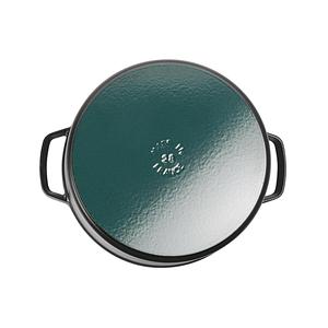 Cocotte en fonte STAUB NClassic 6,7 l, 28 cm, noire, type Dutch Oven - Product Image 2