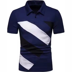 T-shirt polo haute performance personnalisé pour hommes Vêtements de tennis antibactériens respirants Techniques brodées imprimées Nouveau - Product Image 5