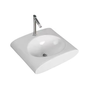 Lavabo de porcelana de calidad exportada, lavabo pequeño de cerámica para cocina, hogar, sala de estar y baño - Product Image 2