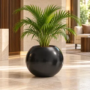 Jardinière en fibre de verre Fida Sphere - Product Image 5