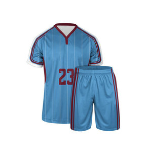 Ensemble complet de football original d'usine de haute qualité uniforme d'équipe de football - Product Image 6