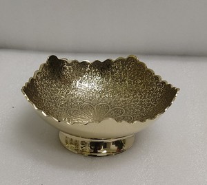 Cuenco de latón de tendencia para servir para el hogar, Hotel, restaurante, vajilla y mesa, Color dorado, cuencos y platos de Metal de alta calidad para servir - Product Image 6