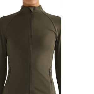 Conjunto de Ropa Deportiva de Yoga para Mujer, Diseño Personalizado, 3 Piezas, Conjunto de Entrenamiento, Leggings sin Costuras de Manga Larga, Ropa de Yoga - Product Image 2