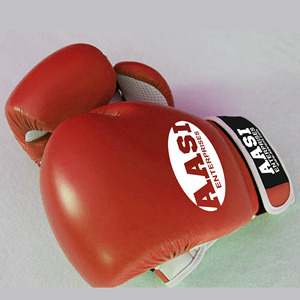 Gants de boxe pour hommes en cuir de vachette véritable, nouvelle conception avec étiquettes double et triple face, respirants, thermiques, écologiques, pour les sports quatre saisons - Product Image 5