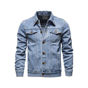 <b>Men</b> <b>Denim</b> <b>Jackets</b> <b>for</b> Sale in Bulk at Cheap Prices Classic Design Cotton <b>Jackets</b> Suitable <b>for</b> Street Style or Daily Wear - Product Image 1
