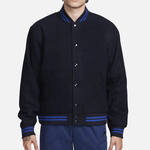 Veste d'université pour hommes en laine 100% Streetwear élégant pour l'hiver-Chaud de haute qualité pour vêtements décontractés et vestes d'université de sport - Product Image 1