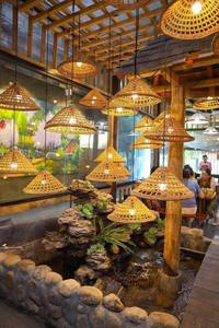 Best Quality Vietnam Handmade <b>Rattan</b> Lampshade With Cheap Price Bamboo Hanging Light <b>Lamp</b> Shade Modern Home Decor - Product Image 3