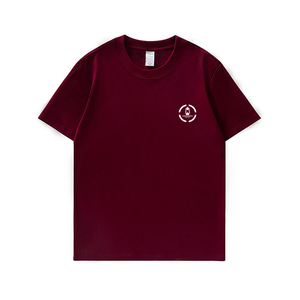 Camiseta Unisex 100% Algodón Orgánico Ecológica de Secado Rápido Transpirable con Logotipo Personalizado Impresión 3D Patrón Sólido Seda - Product Image 5