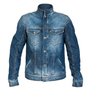 Veste en jean décontractée unie pour homme, hiver, streetwear oversize, manteau en jean respirant, délavé à l'acide, vintage, logo personnalisé OEM - Product Image 5