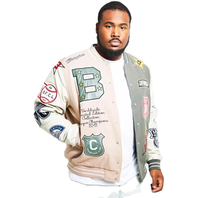Custom Logos Varsity <b>Jackets</b> Embroidered /Chenille Patched Letterman <b>Jackets</b> <b>For</b> Men <b>Women</b> Greek Varsity <b>Jackets</b> - Product Image 6
