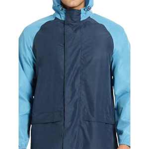 เสื้อกันฝนสำหรับผู้ชายสไตล์ที่เป็นเอกลักษณ์น้ำหนักเบาป้องกันรอยยับของผู้ชายเสื้อกันฝนแขนยาว - Product Image 3