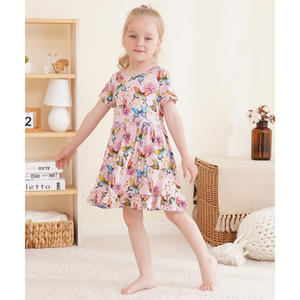 Robes d'été décontractées pour filles, respirantes, mode enfant - Product Image 4