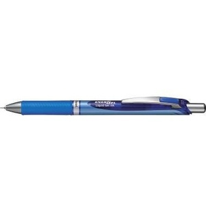 Pentel EnerGel Xm <b>Retractable</b> 0.25mm Blue Gel <b>Pen</b> Geltintenroller" - Product Image 1