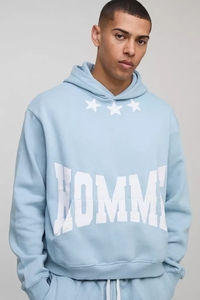 ชุดวอร์มสั้นสำหรับผู้ชายโอเวอร์ไซส์แบบสั่งตัด - Product Image 2