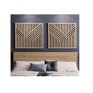 Vente en gros de décoration murale en bois pour mariage pièce décorative carrée et design avec vente - Product Image 1