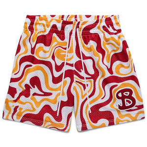 กางเกงวิ่งออกกำลังกายขาสั้นระบายอากาศและสีพื้นออกแบบได้ตามต้องการสำหรับ2025สไตล์ลำลองผลิตในปากีสถาน - Product Image 1