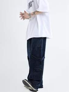 Pantalones de Pijama de Franela para Hombre con Logotipo Personalizado Directo de Fábrica, Pantalones Deportivos para Hombre con Lavado Ácido - Product Image 6