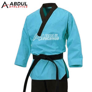 Combinaison d'arts martiaux pour hommes, uniforme d'entraînement durable avec veste et pantalon pour la pratique quotidienne et les activités de remise en forme - Product Image 4