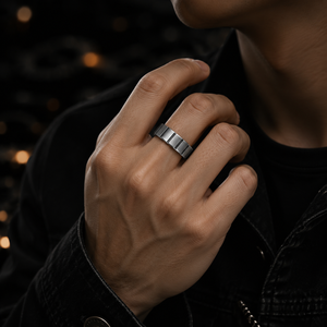 Anillo <span class=keywords><strong>de</strong></span> Acero <span class=keywords><strong>de</strong></span> Titanio Premium JLM al por Mayor, con Diseño <span class=keywords><strong>de</strong></span> Dientes <span class=keywords><strong>de</strong></span> Engranaje y Banda <span class=keywords><strong>de</strong></span> Neumático <span class=keywords><strong>de</strong></span> 8mm, <span class=keywords><strong>para</strong></span> Hombre, Joyería <span class=keywords><strong>de</strong></span> Boda, Motero o Anillo <span class=keywords><strong>de</strong></span> <span class=keywords><strong>Promesa</strong></span> - Product Image 5