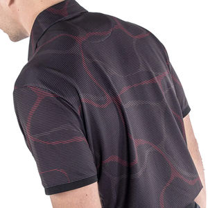 Nuevo estilo hombres moda 100% poliéster Golf camisas sublimación impresión Golf Polo camisa con logotipo personalizado 2025 - Product Image 3