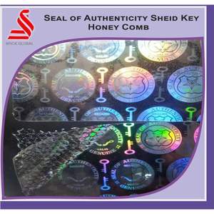 Etiquetas de Protección de Tarjetas Holográficas Transparentes Autoadhesivas SPICK GLOBAL, Resistentes al Agua y a los Rayos UV, de PET, con Efecto de Anulación de Seguridad - Product Image 3