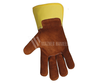 ถุงมือหนังหนาสำหรับใช้ในอุตสาหกรรมถุงมือทำงานสำหรับงานหนัก - Product Image 5