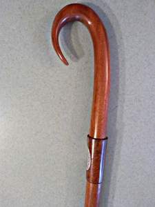 ALGUNOS Bastón de madera ajustable con múltiples nudos Bastón de madera fuerte para ancianos por Standard International - Product Image 3