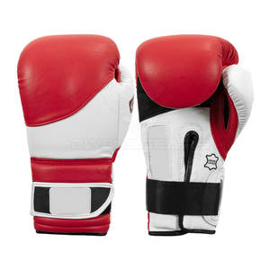 Custom Logo Printing Professional <b>Boxing</b> Gloves for Adults Sizes 8oz 12oz Real Leather Lace PU Leather Equipment - Product Image 1
