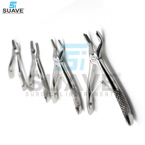 Ensemble de forceps d'extraction dentaire pour molaires supérieures et inférieures, en acier inoxydable, instruments chirurgicaux dentaires manuels de qualité supérieure SUAVE SURGICAL - Product Image 3