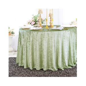 Green Floral Lightweight Cotton 60x90 Inch Dining <b>Table</b> Cloth GOTS Certified Eco Safe Breathable Fabric Casual Dining Setup - Product Image 4