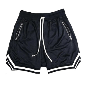 Pantalones cortos deportivos para hombre verde de buena calidad - Product Image 4