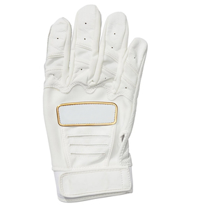 100% Original Cowhide Leather Professional Lightweight Baseball Batting Gloves Breathable Adjustable Wrist Strap - Product Image 5