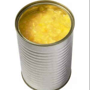 Grande venda superior qualidade notch feita no vietnã creme lata milho (amassado doce milho) tamanho variável