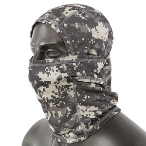 Sew Sports CI-BC-003 Cagoule personnalisée à motif camouflage coloré, masque intégral respirant et imperméable en polyester et coton, unisexe - Product Image 4