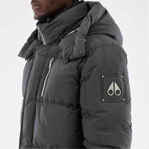 Veste longue style bomber matelassée 2025, nouveau style britannique, automne-hiver, manteau pour homme, motif entièrement chaud - Product Image 6