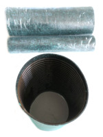 Tube thermorétractable en fibre optique à rapport de rétraction 3:1, coupé sur mesure, en plastique extrudé pour le scellement des fibres optiques de communication